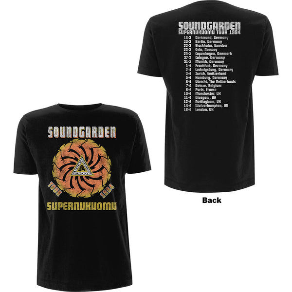 Soundgarden | Official Band T-Shirt | Superunknown Tour '94 (Back Print)