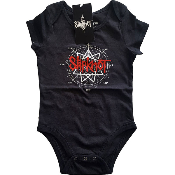 Slipknot Kids Baby Grow: Star Logo (Back Print)