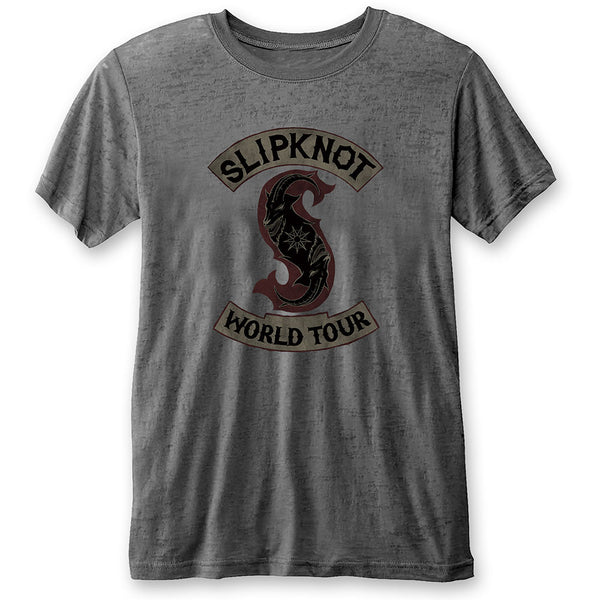 Slipknot | Official Band T-Shirt | World Tour (Burn Out)