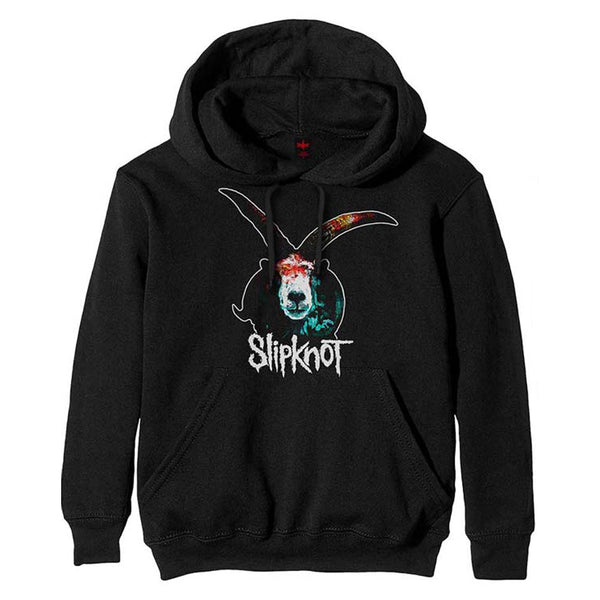 Slipknot Unisex Pullover Hoodie: Graphic Goat (Back Print)