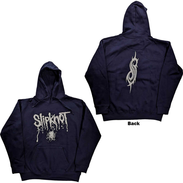 Slipknot Unisex Pullover Hoodie: Splatter (Back Print)