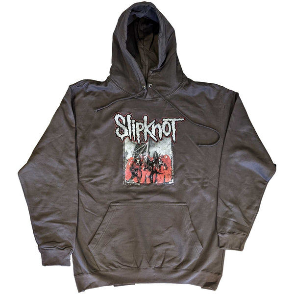 Slipknot Unisex Pullover Hoodie: Self-Titled (Back Print)