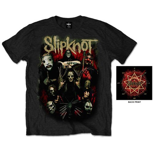 Slipknot | Official Band T-Shirt | Come Play Dying (Back Print)