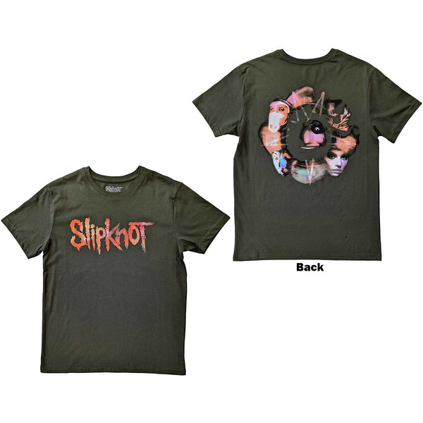 Slipknot | Official Band T-Shirt | Adderall (Back Print)