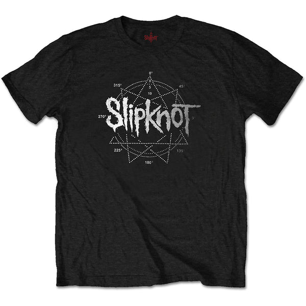 Slipknot | Official Band T-Shirt | Logo Star (Diamante)