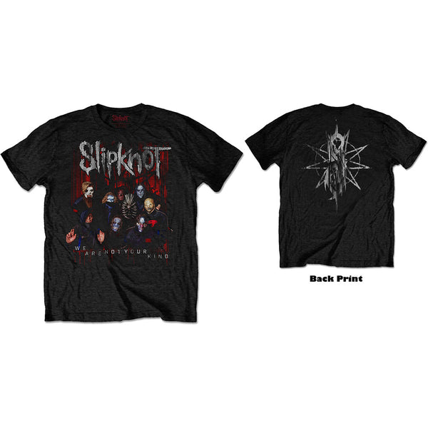 Slipknot | Official Band T-Shirt | WANYK Group Photo (Back Print)