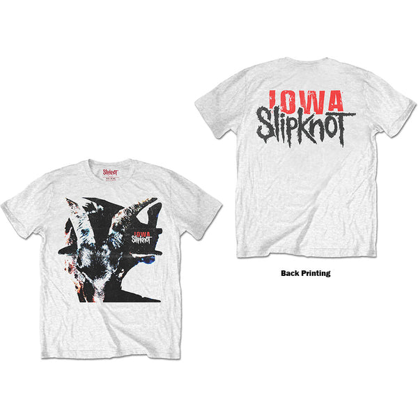 Slipknot | Official Band T-shirt | Iowa Goat Shadow (Back Print)