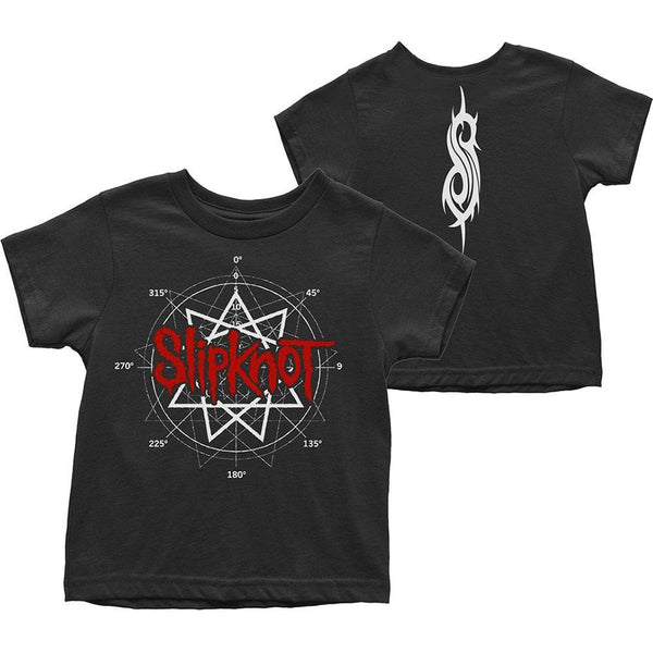 Slipknot Kids T-Shirt (Toddler): Star Logo (Back Print)