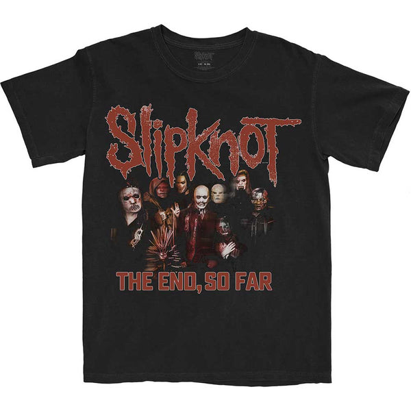 Slipknot | Official Band T-Shirt | The End, So Far Group Photo (Back Print)