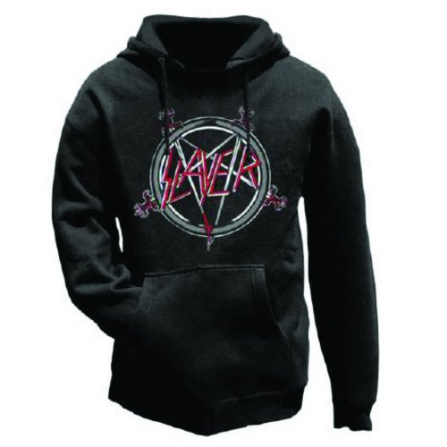 Slayer Unisex Pullover Hoodie: Pentagram