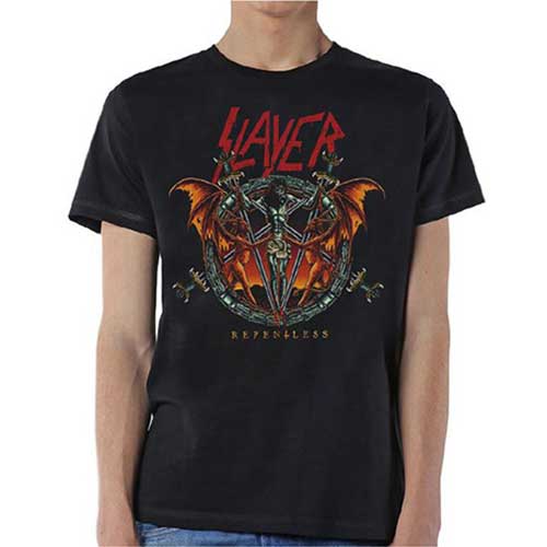Slayer Unisex T-Shirt: Demon Christ Repentless