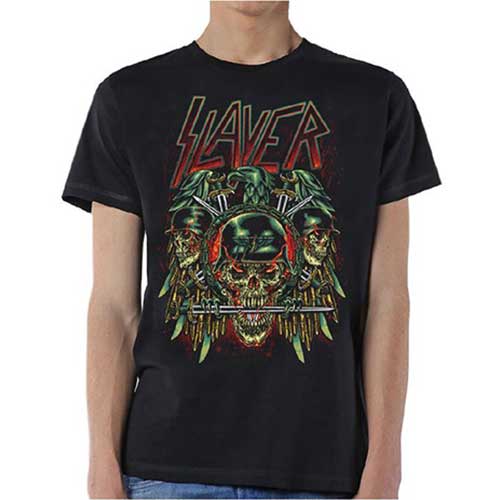 Slayer | Official Band T-Shirt | Prey with Background