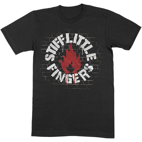 Stiff Little Fingers | Official Band T-Shirt | Wall