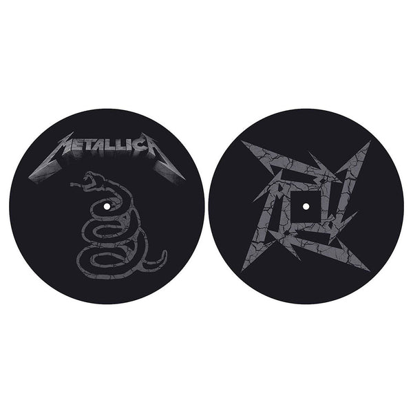 Metallica Turntable Slipmat Set: The Black Album