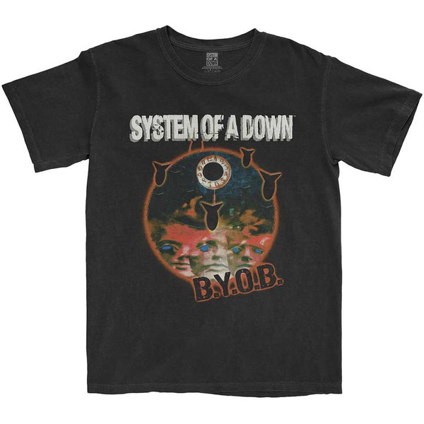 System Of A Down | Official Band T-shirt | BYOB Classic