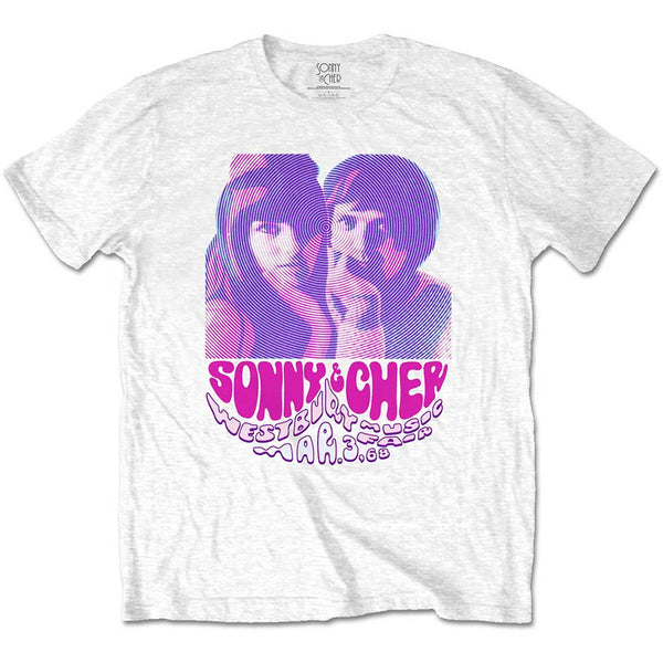 Sonny & Cher | Official Band T-Shirt | Westbury Music Fair