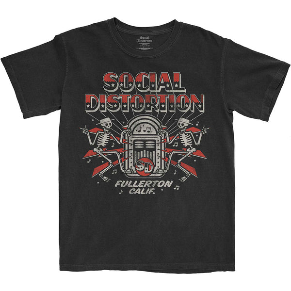 Social Distortion | Official Band T-Shirt | Jukebox Skelly