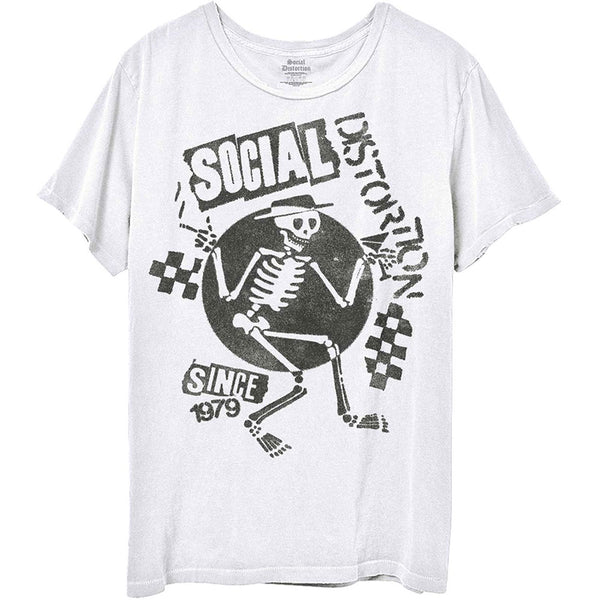 Social Distortion | Official Band T-shirt | Speakeasy Checkerboard