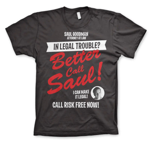 Better Call Saul | Official Band T-Shirt | In Legal Trouble