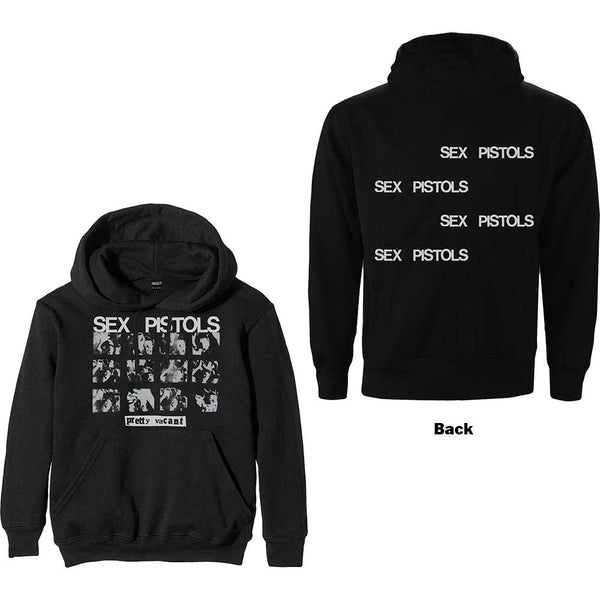 The Sex Pistols Unisex Pullover Hoodie: Pretty Vacant (Back Print)