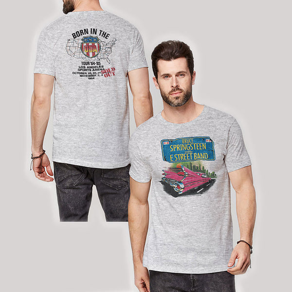 Bruce Springsteen | Official Band T-Shirt | Pink Cadillac (Back Print)