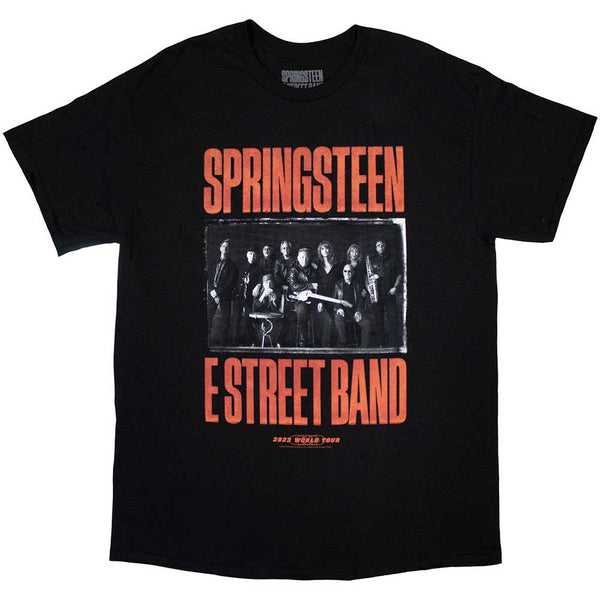 Bruce Springsteen| Official Band  T-Shirt | Tour '23 Band Photo (Back Print & Ex-Tour)
