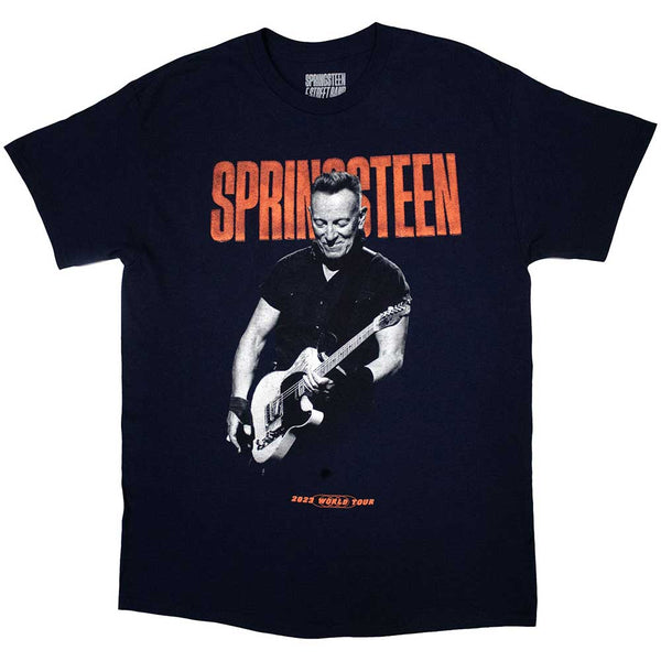 Bruce Springsteen| Official Band  T-Shirt | Tour '23 Guitar (Back Print & Ex-Tour)