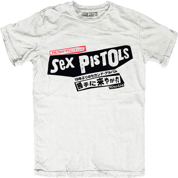 The Sex Pistols | Official Band T-Shirt | Filthy Lucre Japan (Back Print)