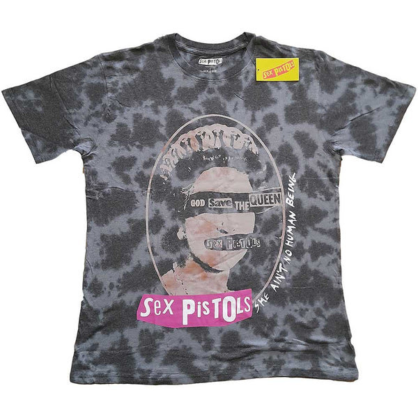 The Sex Pistols | Official Band T-Shirt | God Save The Queen (Dip-Dye)