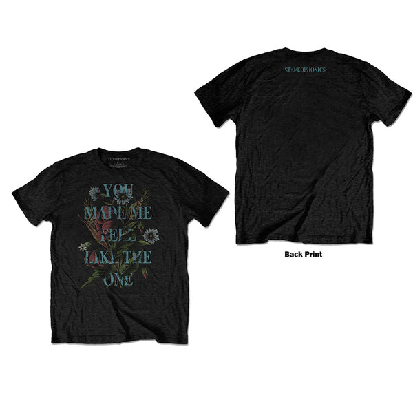 Stereophonics | Official Band T-Shirt | Make Me Feel? (Back Print)