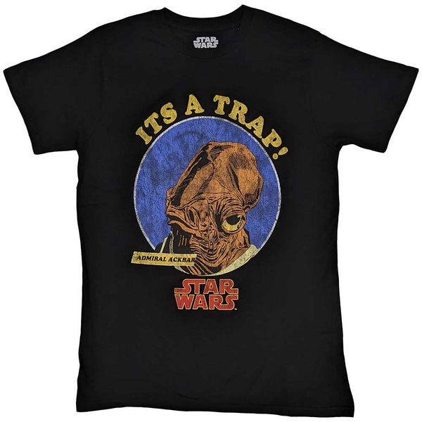 Star Wars | Official  Film T-Shirt | Ackbar It's A Trap