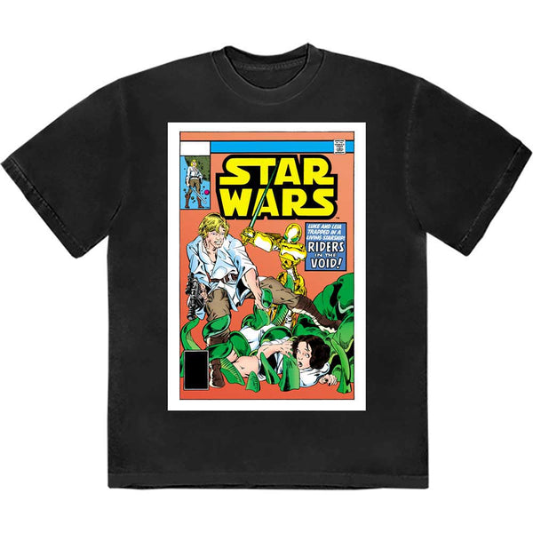 Star Wars | Official Band T-Shirt | Luke & Leia Comic Cover