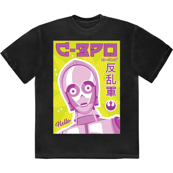 Star Wars | Official Band T-Shirt | C-3PO Japanese