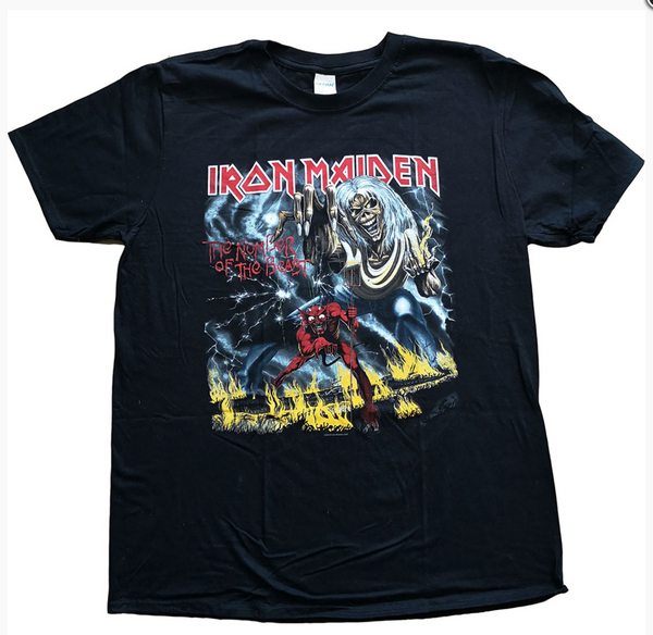 Iron Maiden | Official Band T-Shirt | Number of the Beast