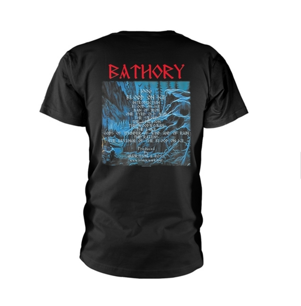 Bathory Unisex T-shirt: Blood On Ice