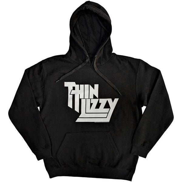 Thin Lizzy | Official Band Hoodie | Stacked Logo