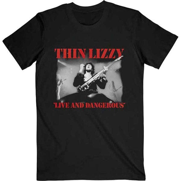 Thin Lizzy | Official Band T-Shirt | Live & Dangerous