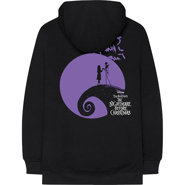 Disney Unisex Pullover Hoodie: The Night Before Christmas Moonlight (Back Print)