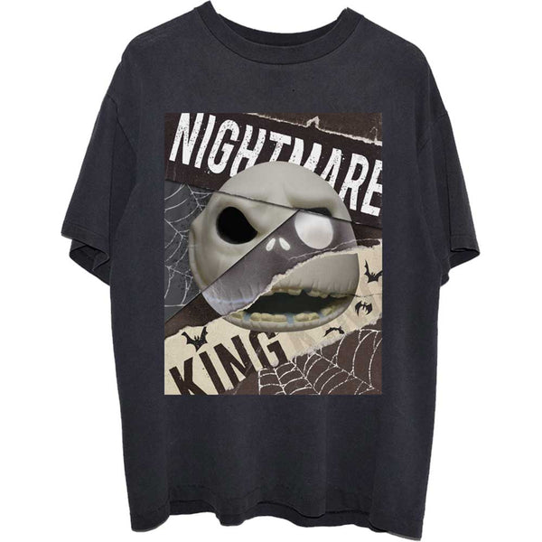 Disney | Official Band T-Shirt | The Nightmare Before Christmas Nightmare Skull