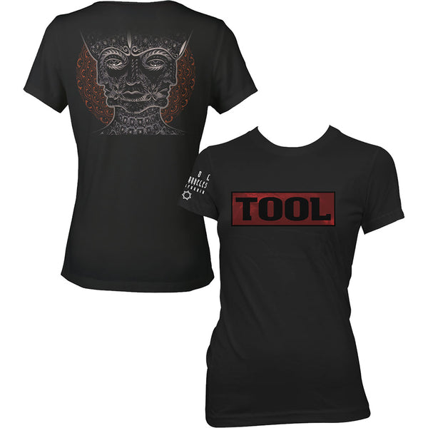 Tool Ladies T-Shirt: Shaded Box (Back Print)