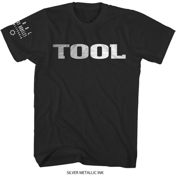 Tool | Official Band T-Shirt | Metallic Silver Logo