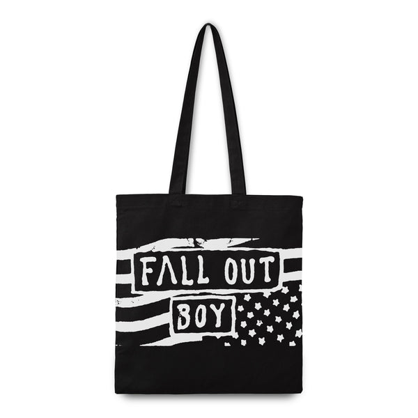 Fall Out Boy Flag Cotton Tote Bag