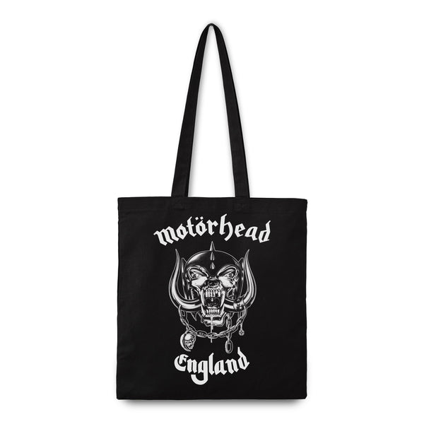 Motorhead England Cotton Tote Bag