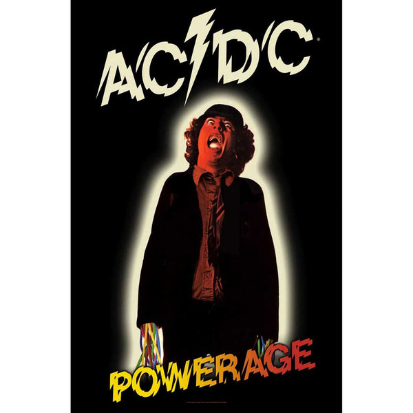 AC/DC Textile Poster: Powerage