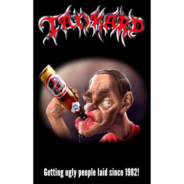 Tankard Textile Poster: The Drunkard