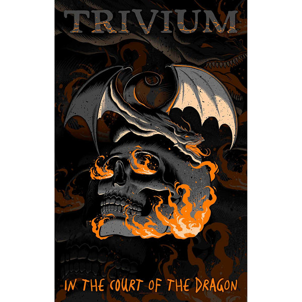 Trivium | Official Band Textile Poster | In The Court Of The Dragon