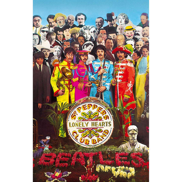 The Beatles | Official Band Textile Poster | Sgt Pepper