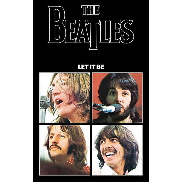 The Beatles | Official Band Textile Poster | Let It Be