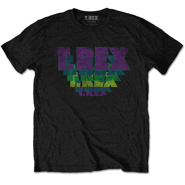 T-Rex | Official Band T-Shirt | Stacked Logo