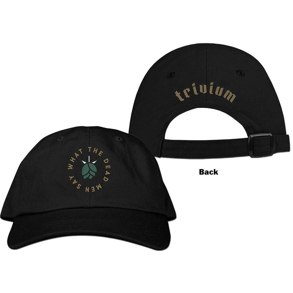 Trivium Unisex Baseball Cap: Dead (Front & Back Logo)